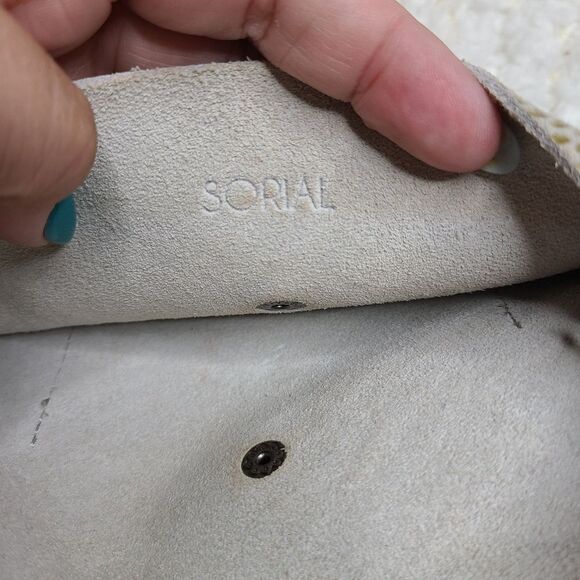 Sorial  New York Soft‎ Snakeskin Embossed Leather Micro Mini Crossbody - Picture 6 of 7